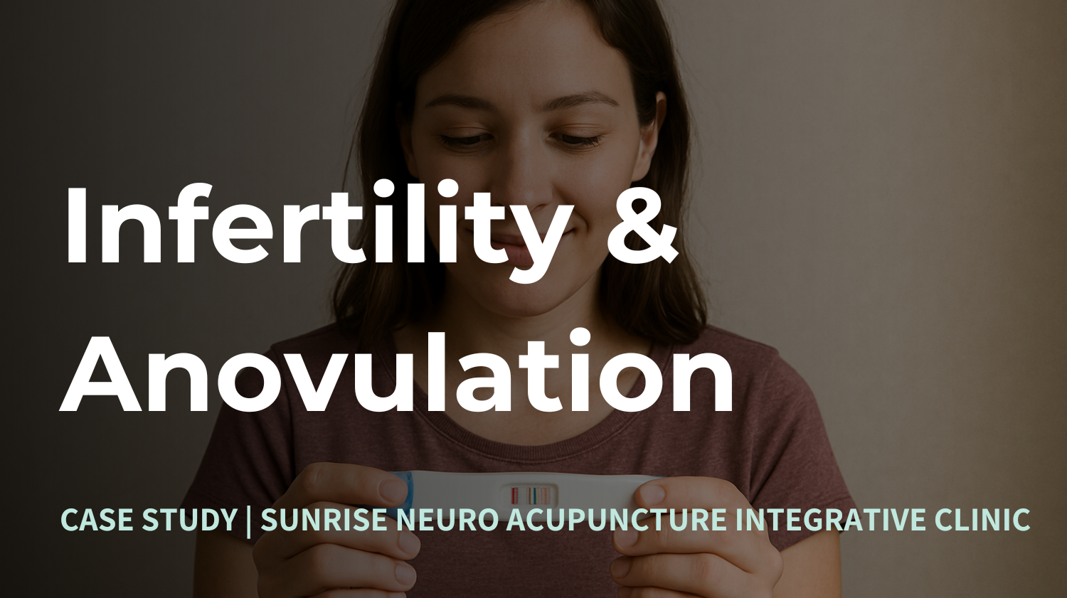 Case study related to an individual’s experience with menstrual-cycle irregularities and conception journey.